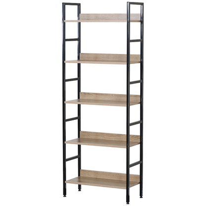 Everfurn Ethan Bookshelf - Oak
