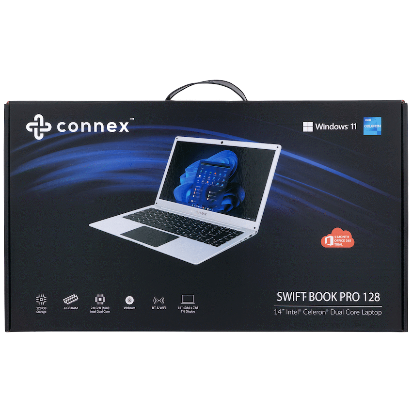 Connex Laptop SwiftBook PRO X - 14" Celeron N4020 8GB/256SSD W11HOME