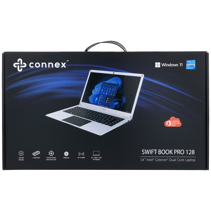 Connex Laptop SwiftBook PRO X - 14" Celeron N4020 8GB/256SSD W11HOME