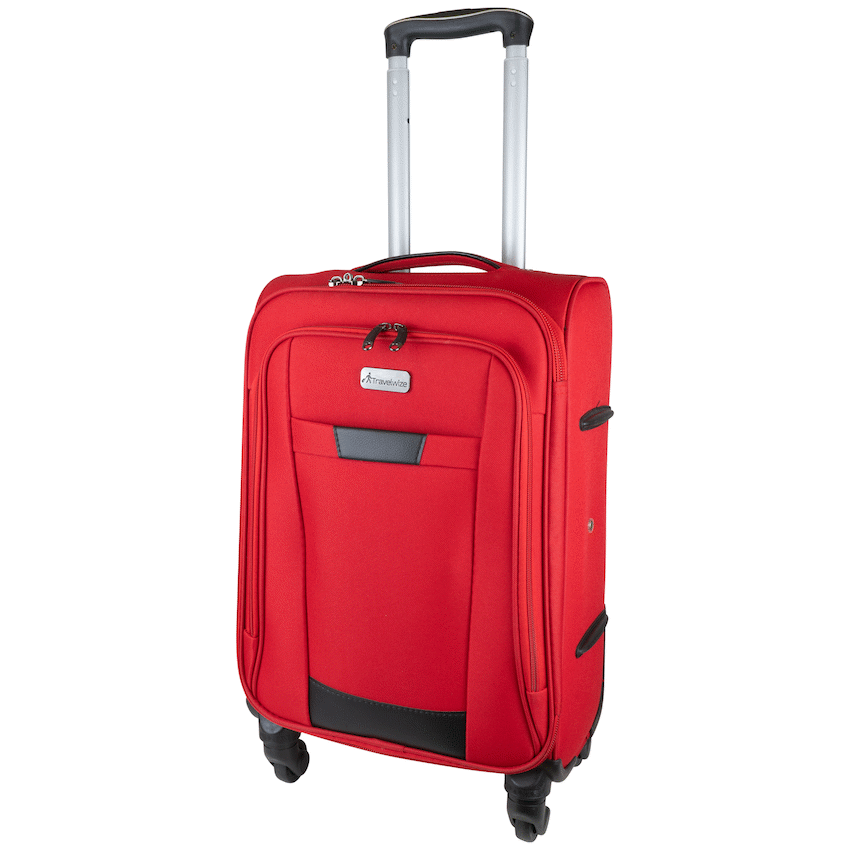Travelwize Arctic 55cm 4-Wheel Spinner Trolley Case - Red