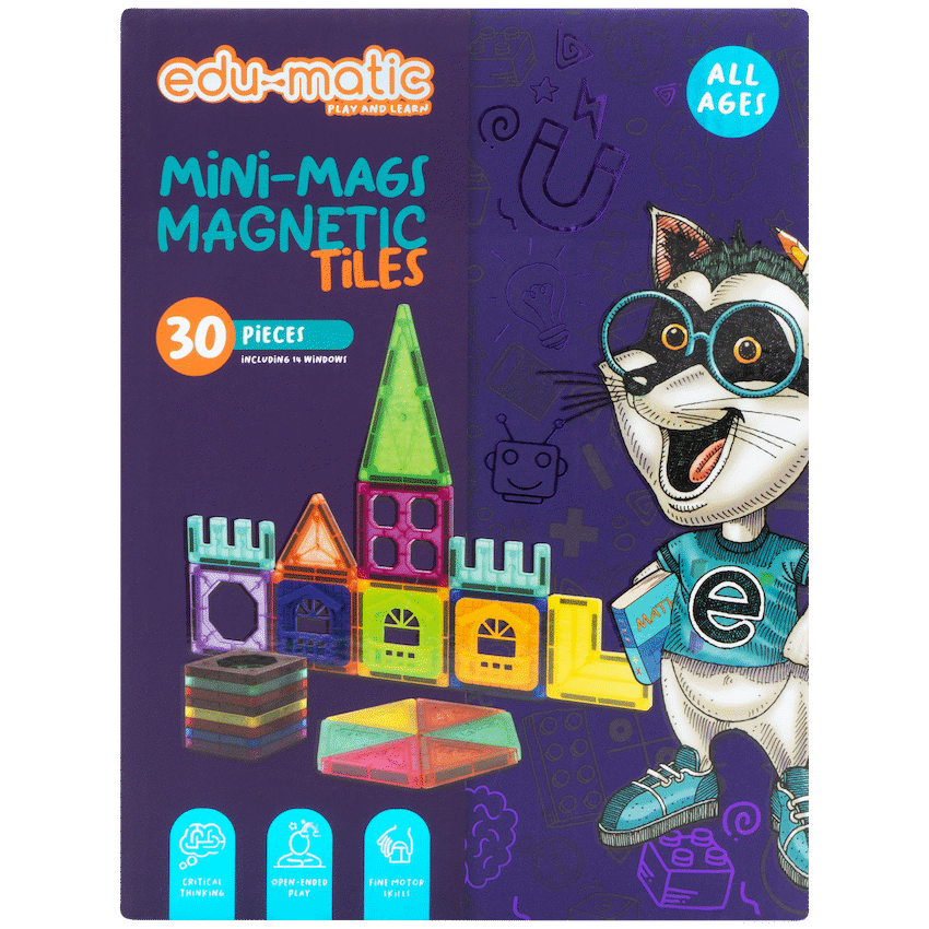 30 Magnetic Tiles and Windows