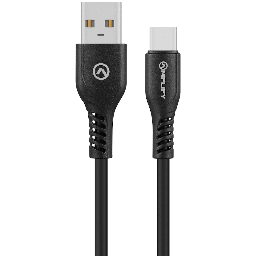 Amplify CoreCharge Series 1.2m USB-C Cable - Black