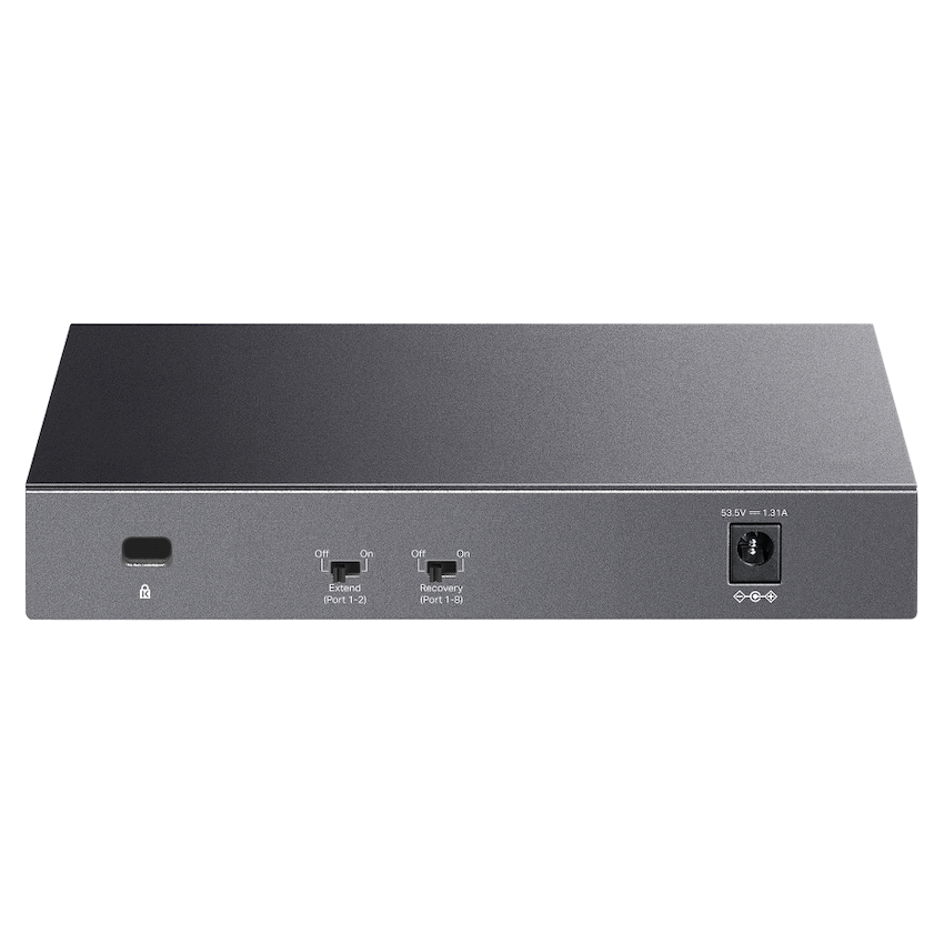 TP-Link LS108GP 8-Port Gigabit Desktop Switch with 8-Port PoE+