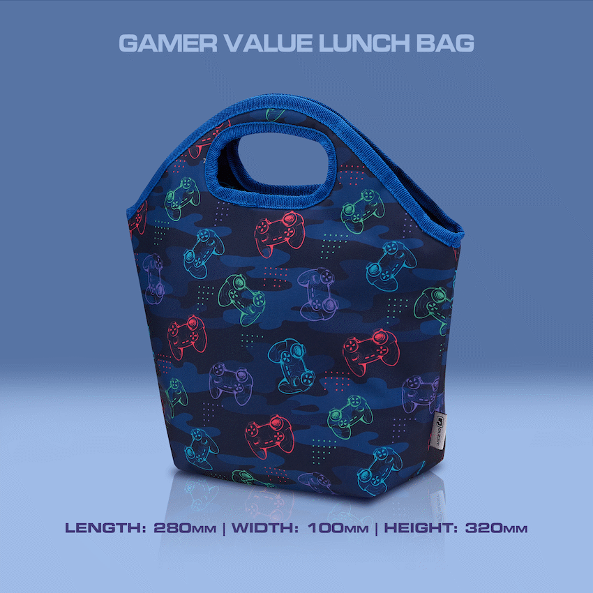 Quest Gamer Lunch Bag Navy