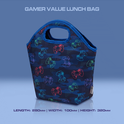 Quest Gamer Lunch Bag Navy