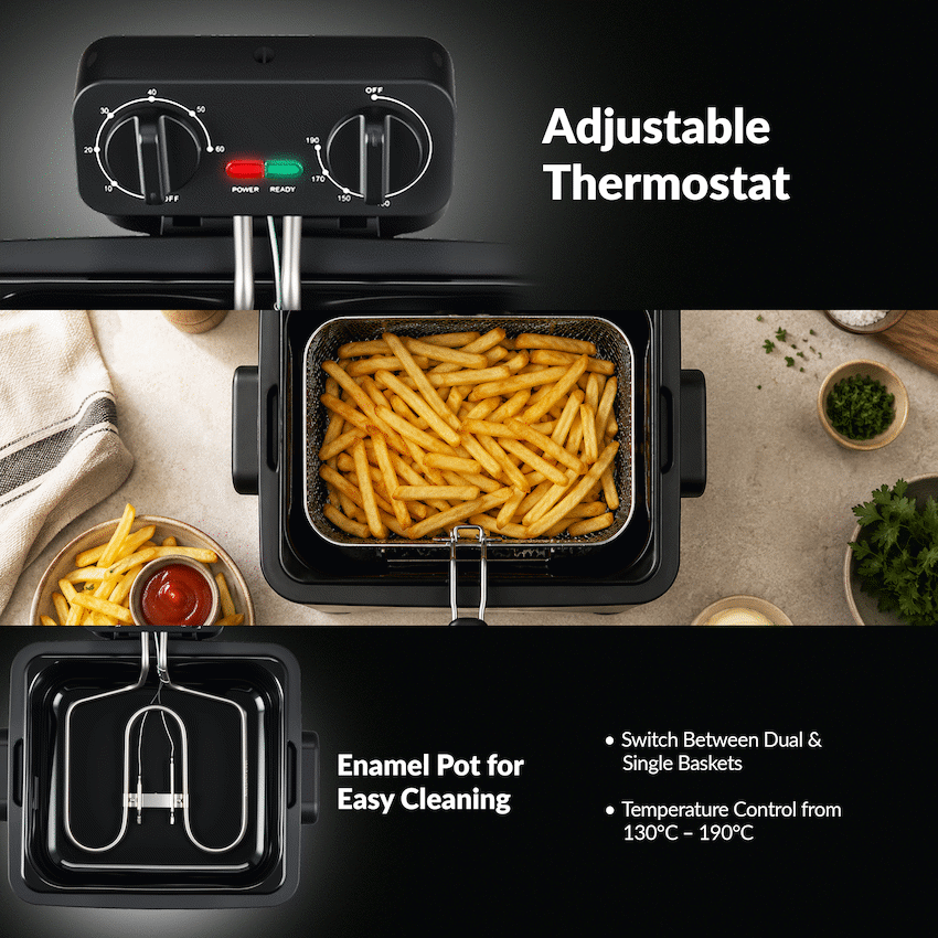 Boden Stark 4.5l Deep Fryer