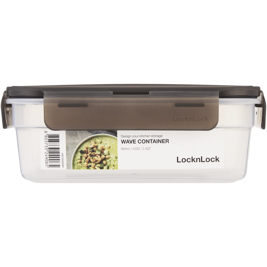 LocknLock Wave container 960ml grey