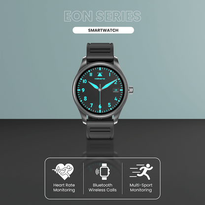 Volkano Eon Series Smartwatch - Black