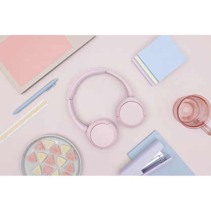 Sony WH-CH520 (Pink) Bluetooth On-Ear Headphones