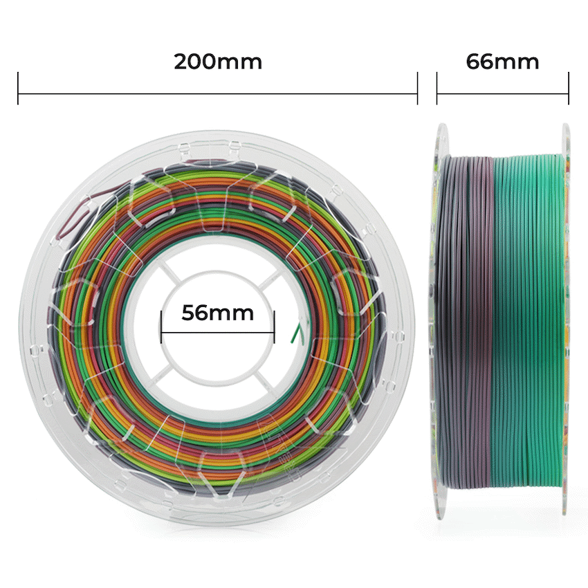 Creality CR-PLA Filament 1kg - Rainbow