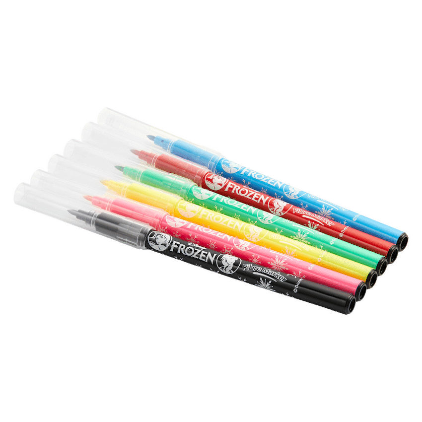 Frozen 6 Fibre Markers Multi