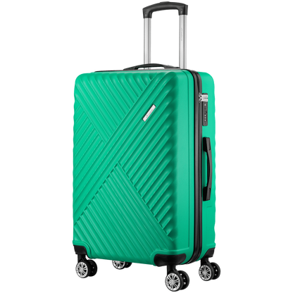 Travelwize Astra ABS 77cm 4-Wheel Spinner Luggage - Jade