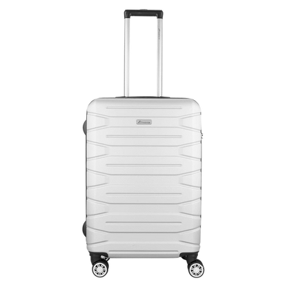 Travelwize Cabana ABS 4-Wheel Spinner 65cm Luggage - Platinum