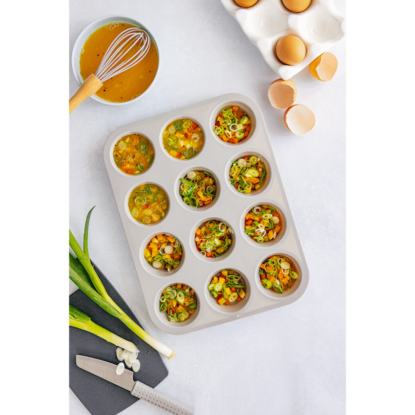 Kitchen Inspire 12 Cup Muffin Pan ( Order in Qty of 6)