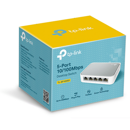 TP-Link TL-SF1005D 5-Port 10/100Mbps Desktop Switch