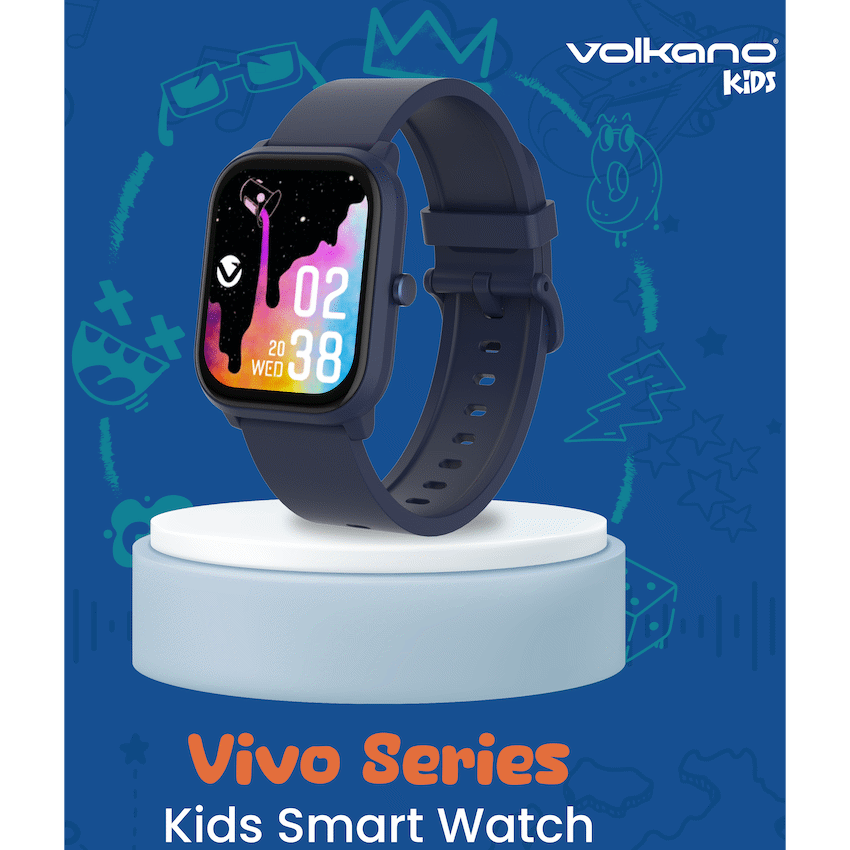 Volkano Vivo Series Kids Smart Watch - Dark Blue