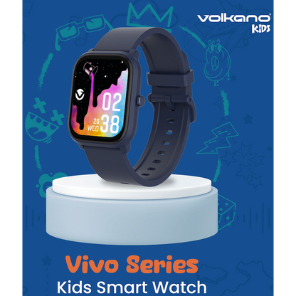 Volkano Vivo Series Kids Smart Watch - Dark Blue