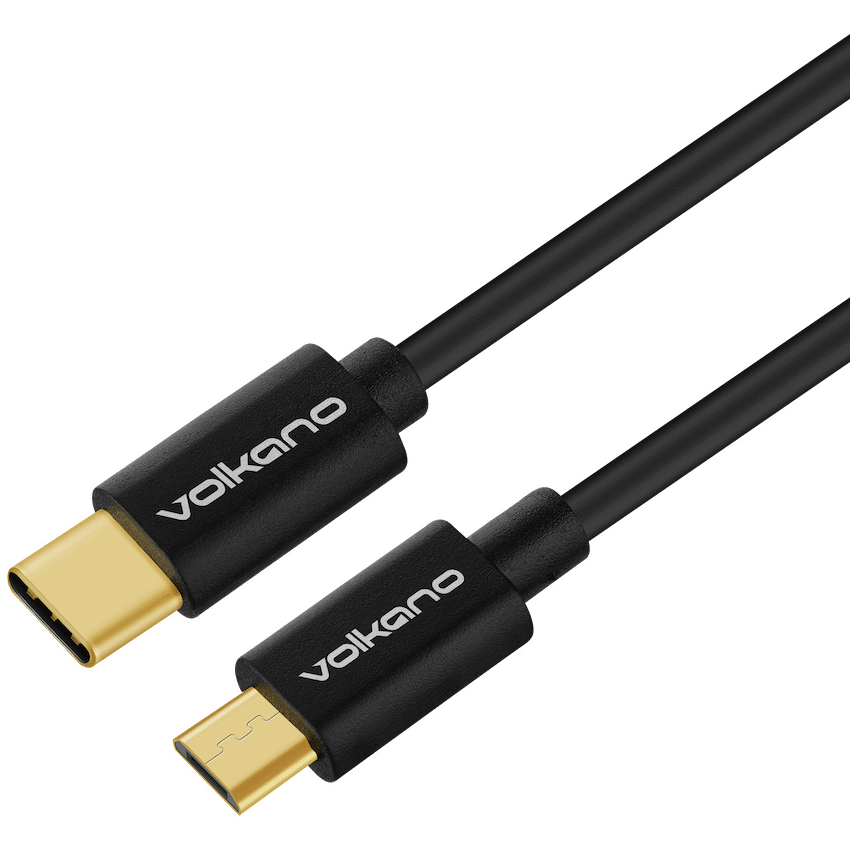Volkano Connect C Type-C to Micro USB Cable M/M 0.75m