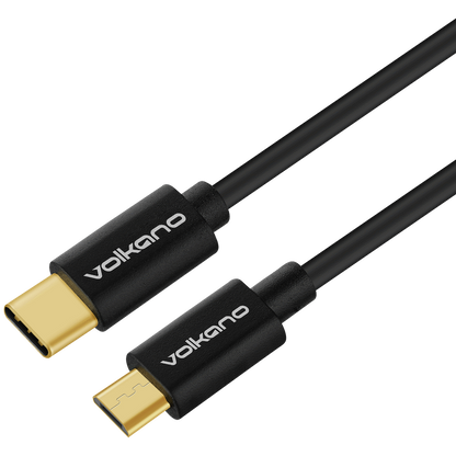 Volkano Connect C Type-C to Micro USB Cable M/M 0.75m