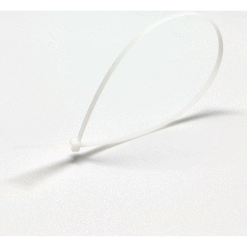 Ellies Cable Tie 4.8mm X 400mm - 20 PACK SIZE - WT
