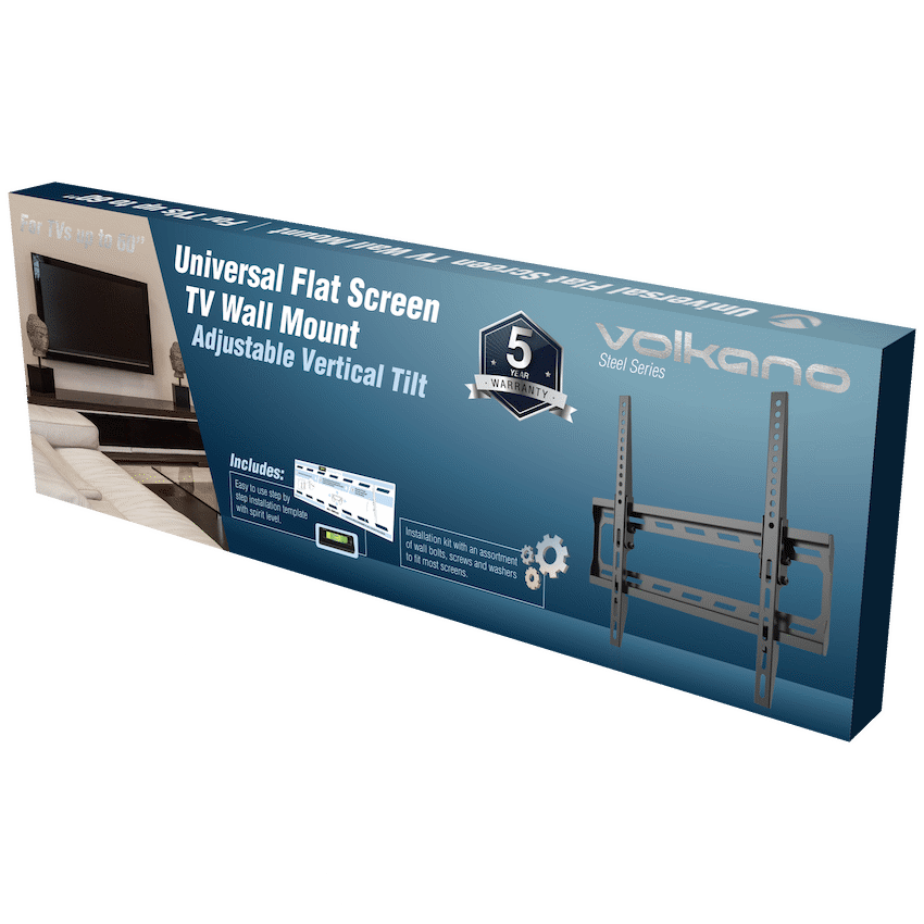 Volkano Steel series TV Wall Mount Tilt 27~55 inch - black