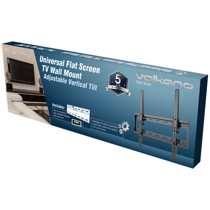 Volkano Steel series TV Wall Mount Tilt 27~55 inch - black