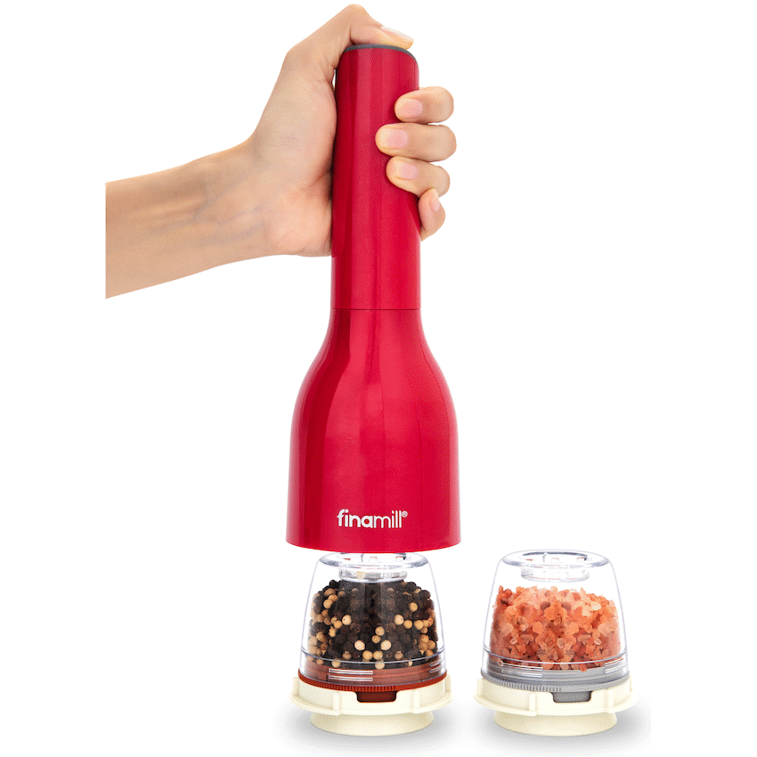 Finamill Battery-Operated Grinder - Sangria