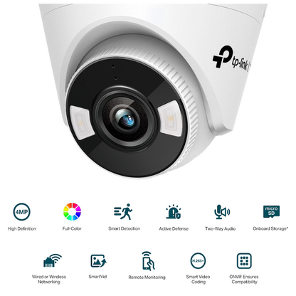 TP-Link Vigi C440 4MP 2.8mm Full-Color Turret Network Camera