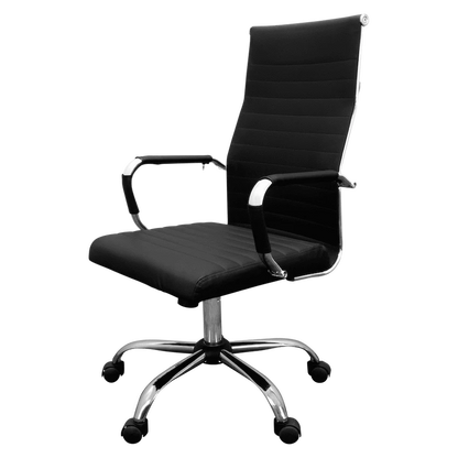 Everfurn Jupiter High Back Office Chair with Padded Seat