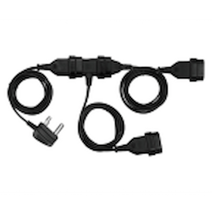 Switched Easy Cable Extender Daisy Chain Kit 6m Total