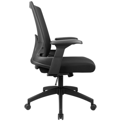 Everfurn Skye Mid Back Office Chair - Black