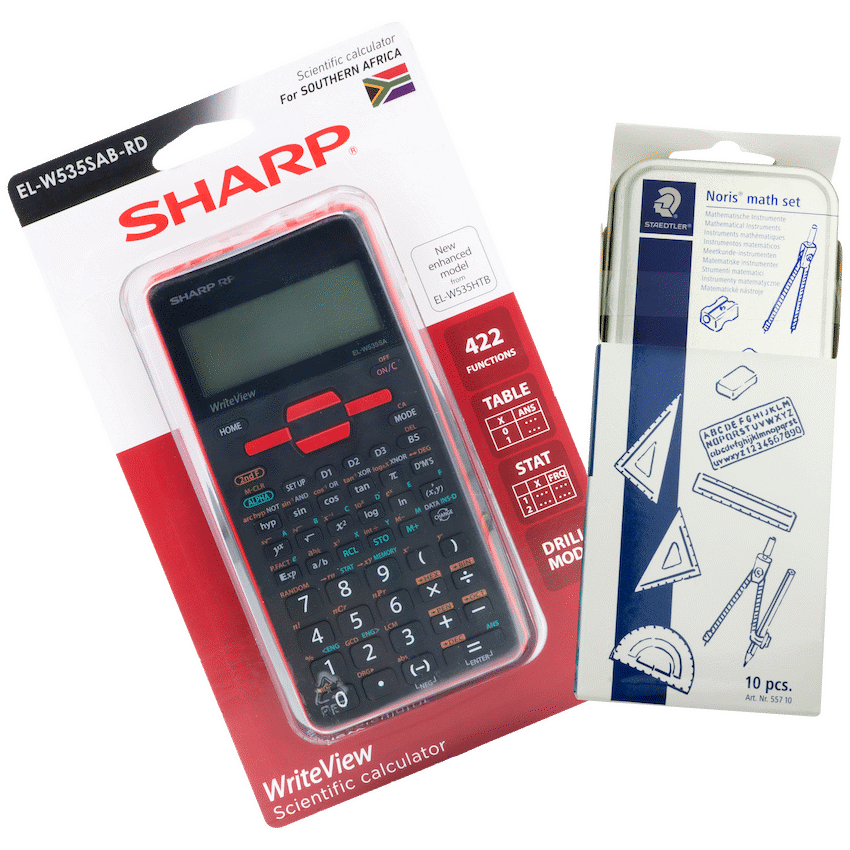 Sharp EL535 Scientific Calculator - 422 Functions- Red
