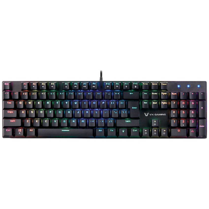 VX Demeter Series Mechanical Keyboard with Full RGB Lighting