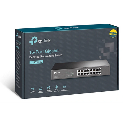 TP-Link TL-SG1016D 16-Port Gigabit Switch