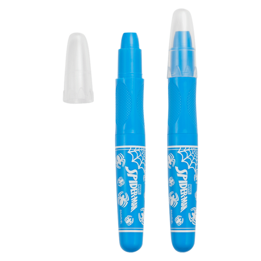 Spider-Man 12 Gel Crayons - Twist Action - Multi