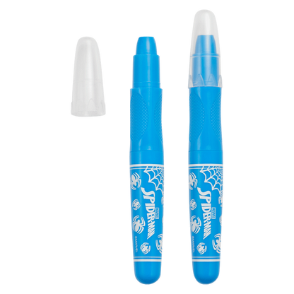 Spider-Man 12 Gel Crayons - Twist Action - Multi