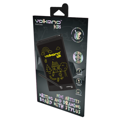 Volkano Kids Doodle Series 8.5in Writing and Drawing Board - Black