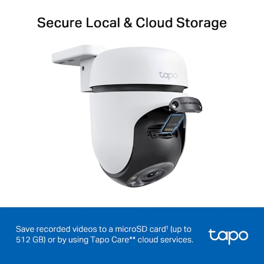 TP-Link Tapo C510W 2K Outdoor Pan/Tilt Security WiFi Camera
