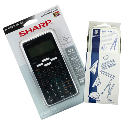 Sharp EL535 Scientific Calculator - 422 Functions - White