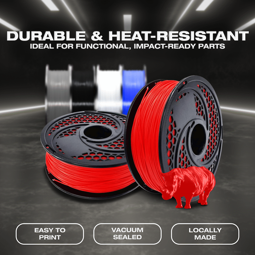 SA Filament ABS Premium Filament 1kg - Red