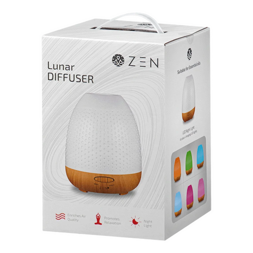 Zen Lunar Diffuser - White