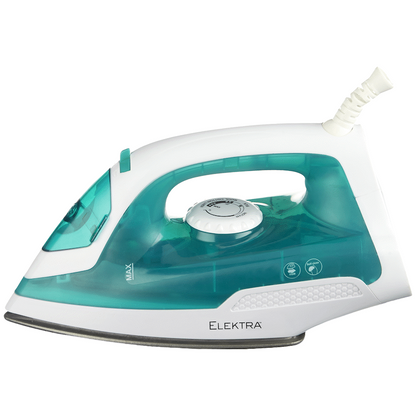 Elektra 1200W Steam Iron - Green