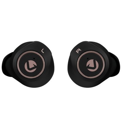 Volkano Taurus Series True Wireless Earphones with Charging Case - Black