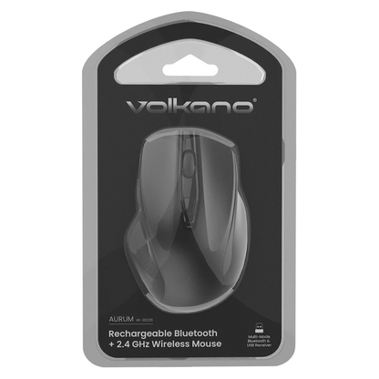 Volkano Aurum Series Bluetooth Wireless Mouse - Black