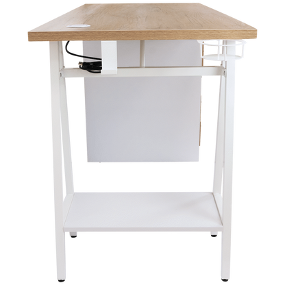 Everfurn Premium Milan Smart Office Desk, 2 x 3.1 USB Port
