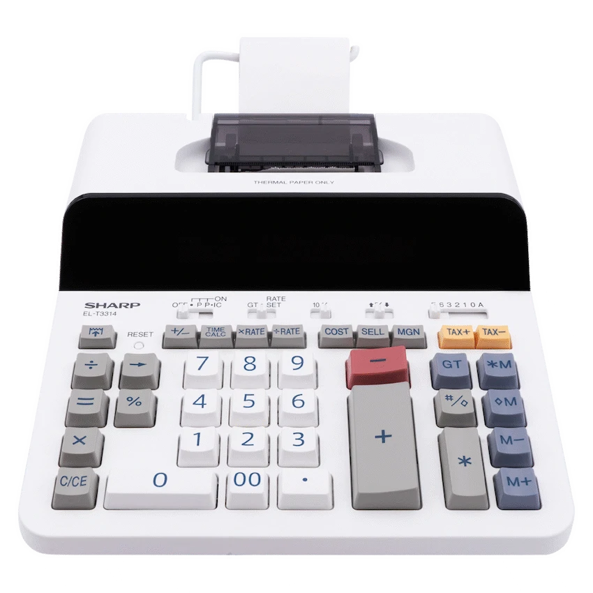 Sharp EL-T3314 Printing Calculator