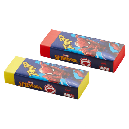 Spiderman 2 Pastel Primary Erasers. Multi