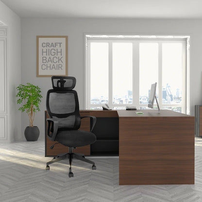 Everfurn Craft High Back Office Chair