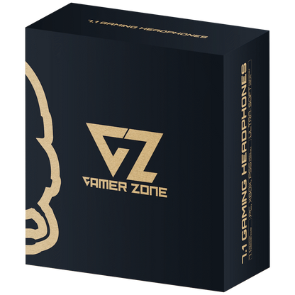 Gamer Zone '' series Pro Gaming Headset - Black & Red