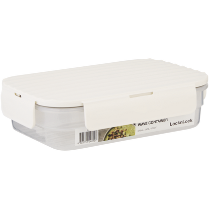 LocknLock Wave container 670ml - White